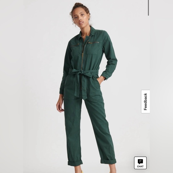 Lucky Brand Pants - Lucky Brand Tie Front Jumpsuit